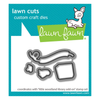 Little Woodland Library Add-on Stamp + Die Bundle