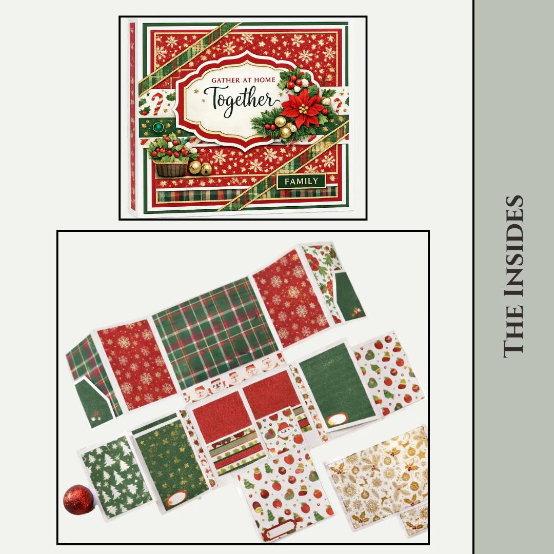 LapBook Folio Blank Precut Album Base in Kraft