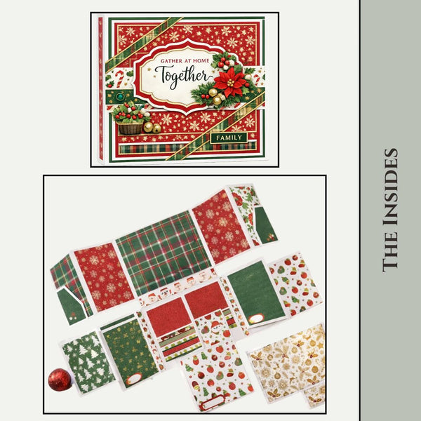 LapBook Folio Blank Precut Album Base in Kraft