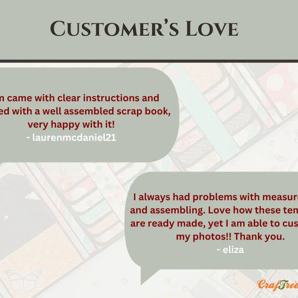 Vintage Camera Album Blank