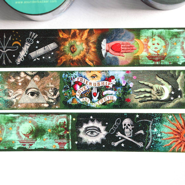 Masonic Art PET Washi Tape