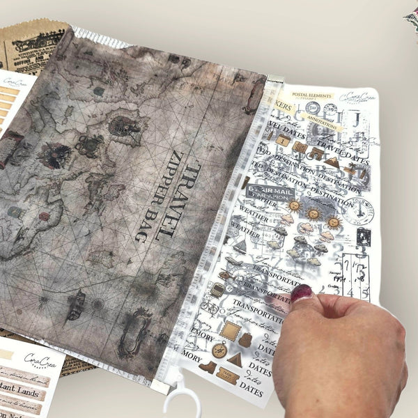 Travel Zipper Envelope