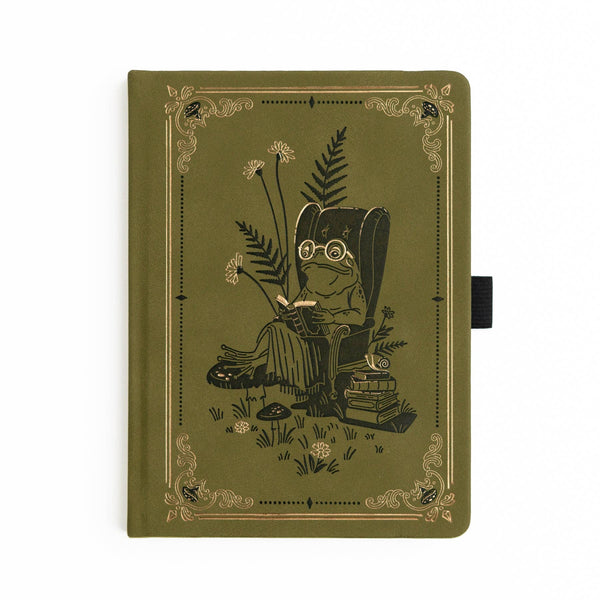 Literary Frog Hardcover Notebook