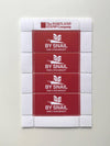 Red “By Snail / Par L’escargot” 3pk Lick & Stick Stamps