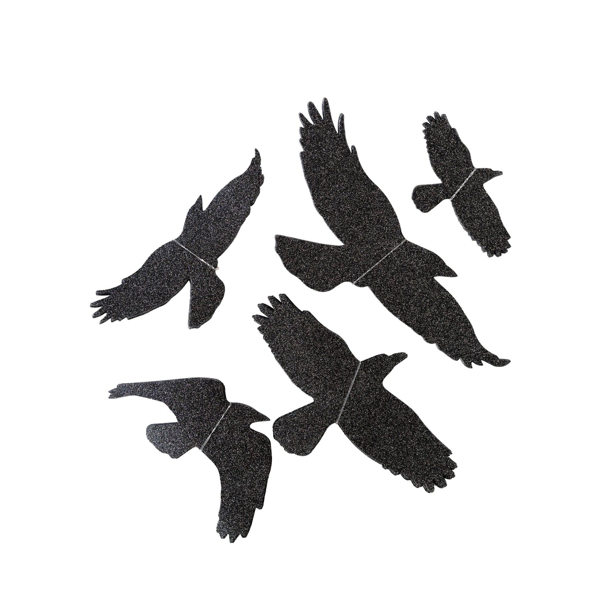 Mystical Flying Ravens Wall Décor