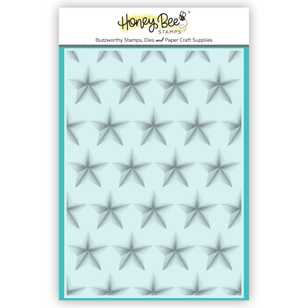 Star Spangled 3D A7 Embossing Folder