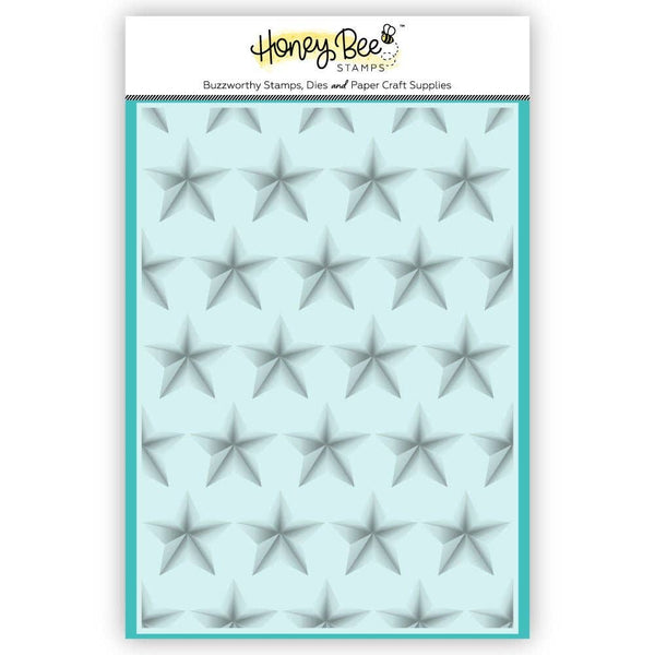 Star Spangled 3D A7 Embossing Folder