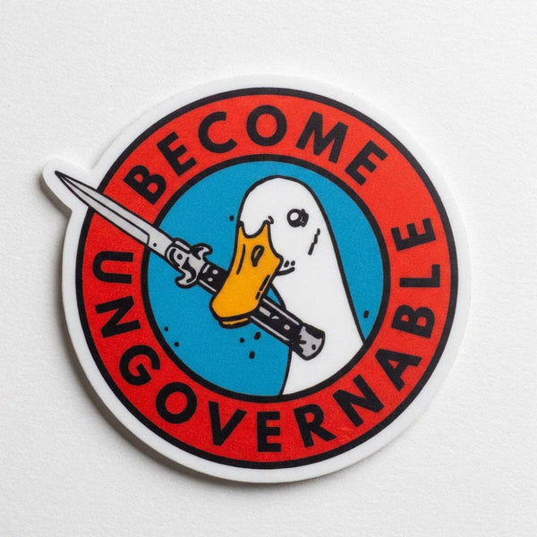 Ungovernable Vinyl Sticker