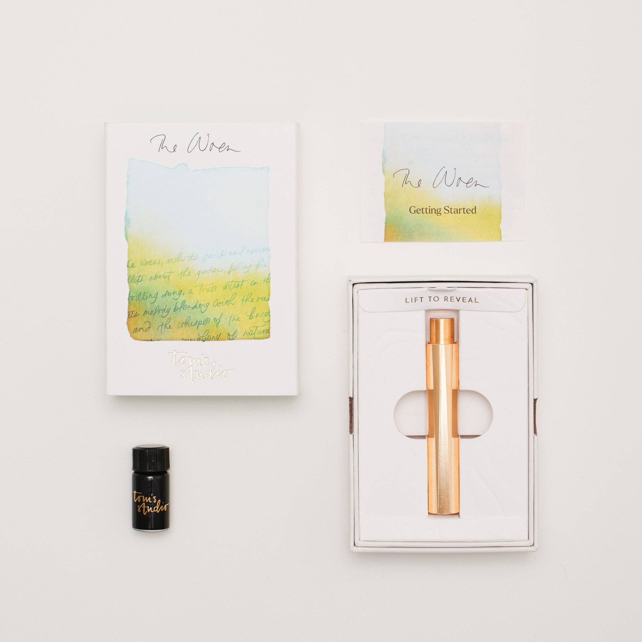The Brass Wren Refillable Writing Pen