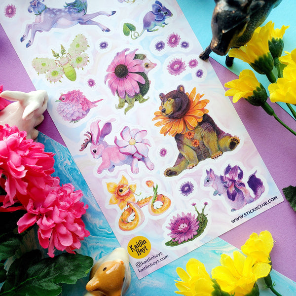 Fleurlings Sticker Sheet