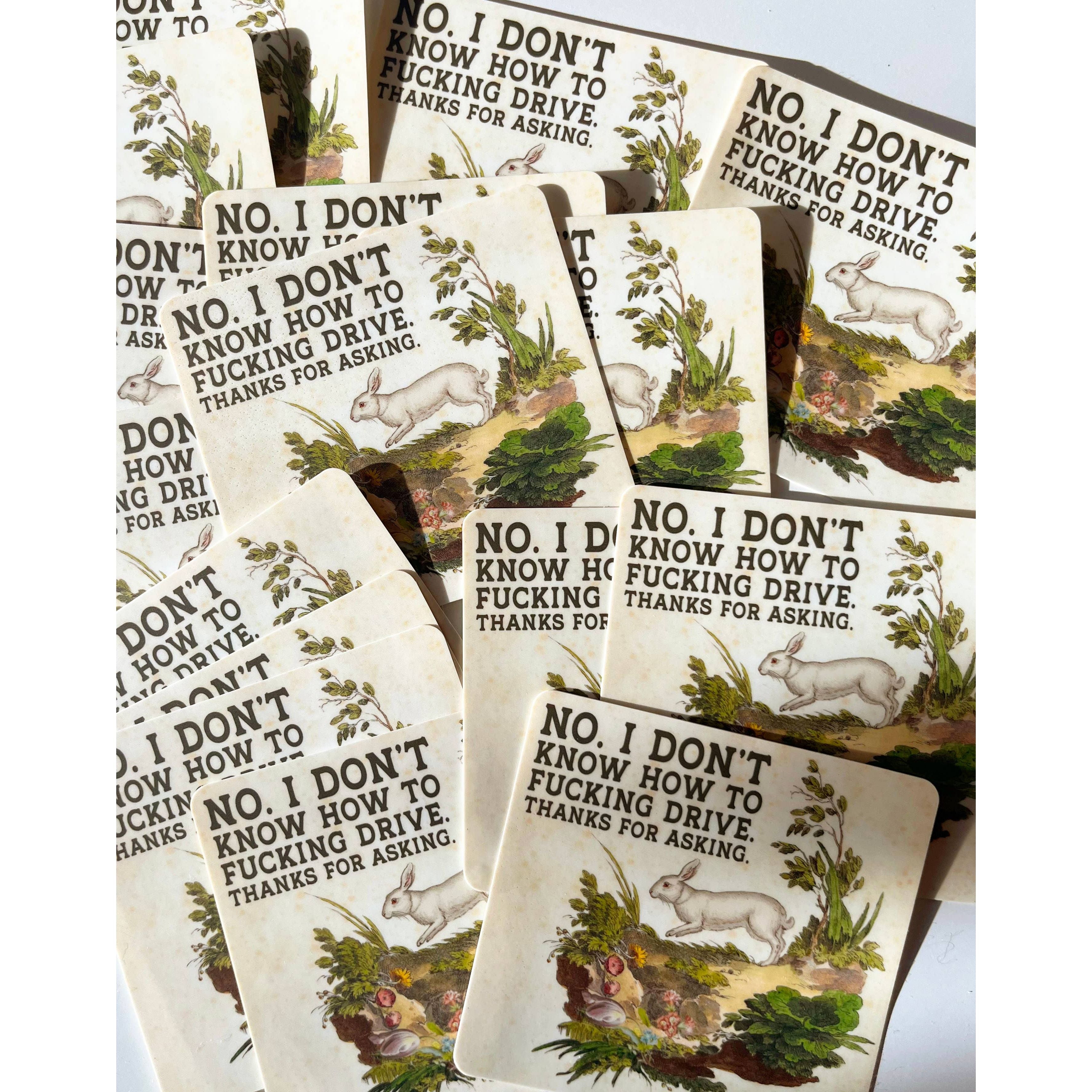 How to Drive 4” Vinyl Sticker