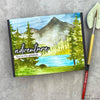 At The Lake 6x6 Layering Stencils