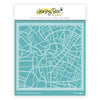 Road Map 6x6 Background Stencil {Retired}