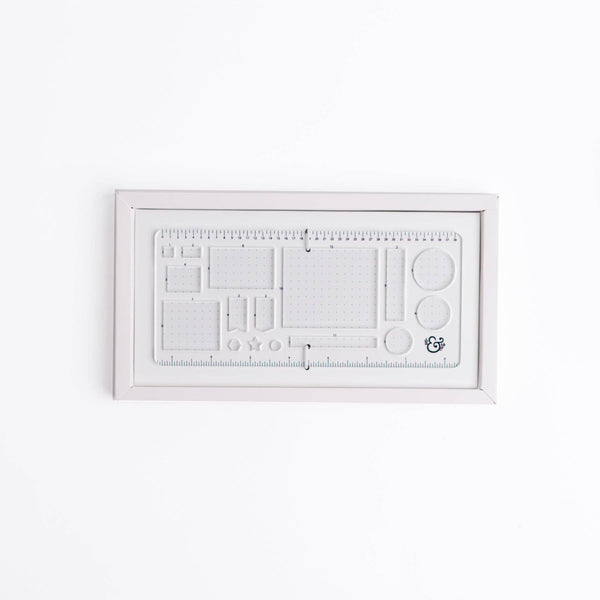 Dot Grid A5 Planning Stencil
