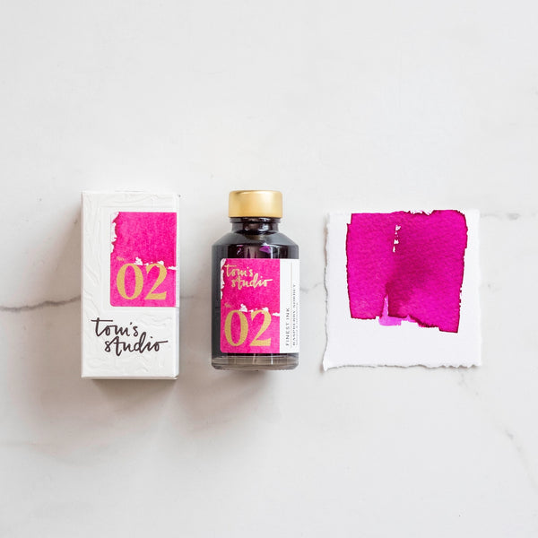 Raspberry Sorbet Fountain Pen Ink No. 02