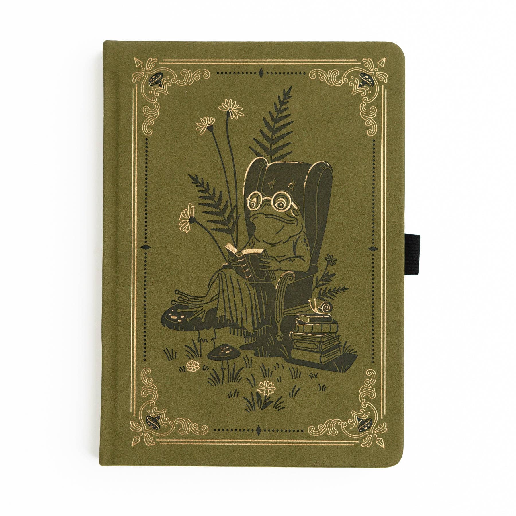 Literary Frog Hardcover Notebook