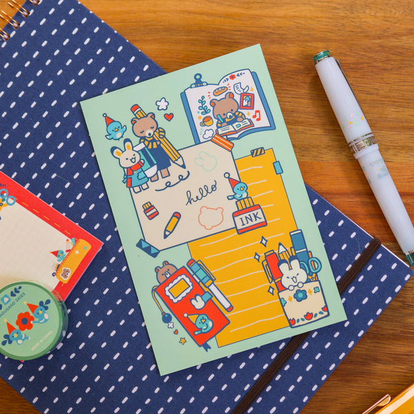Journal and Craft Postcard