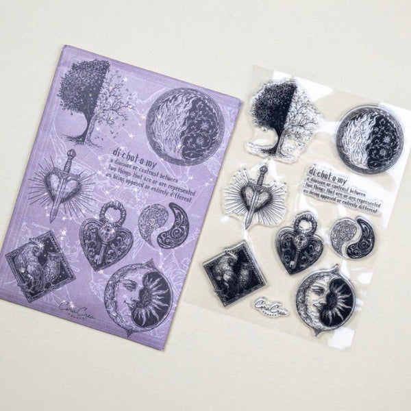 {coming soon!} Dichotomy Clear Stamp Set