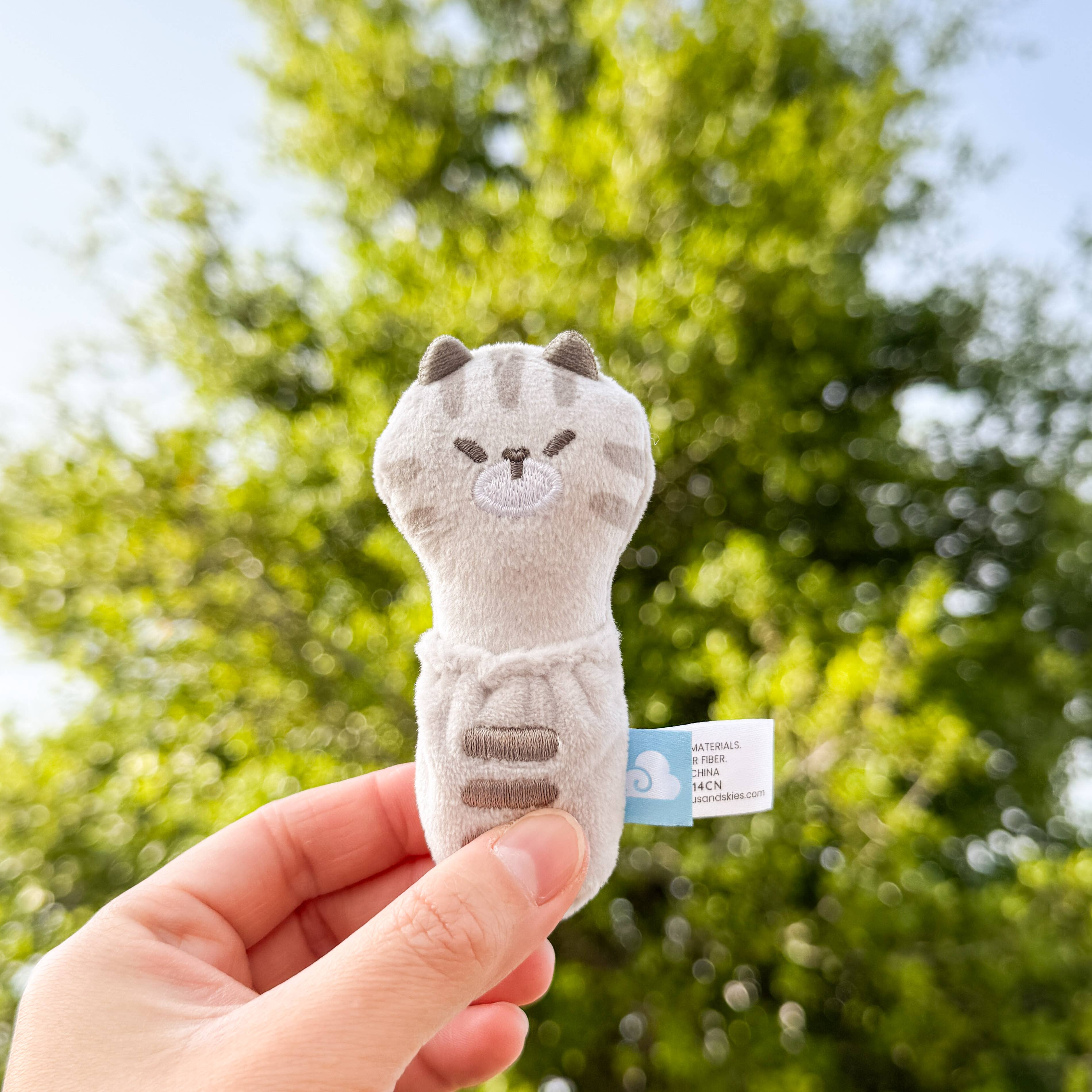 Gray Tabby Cat Toy