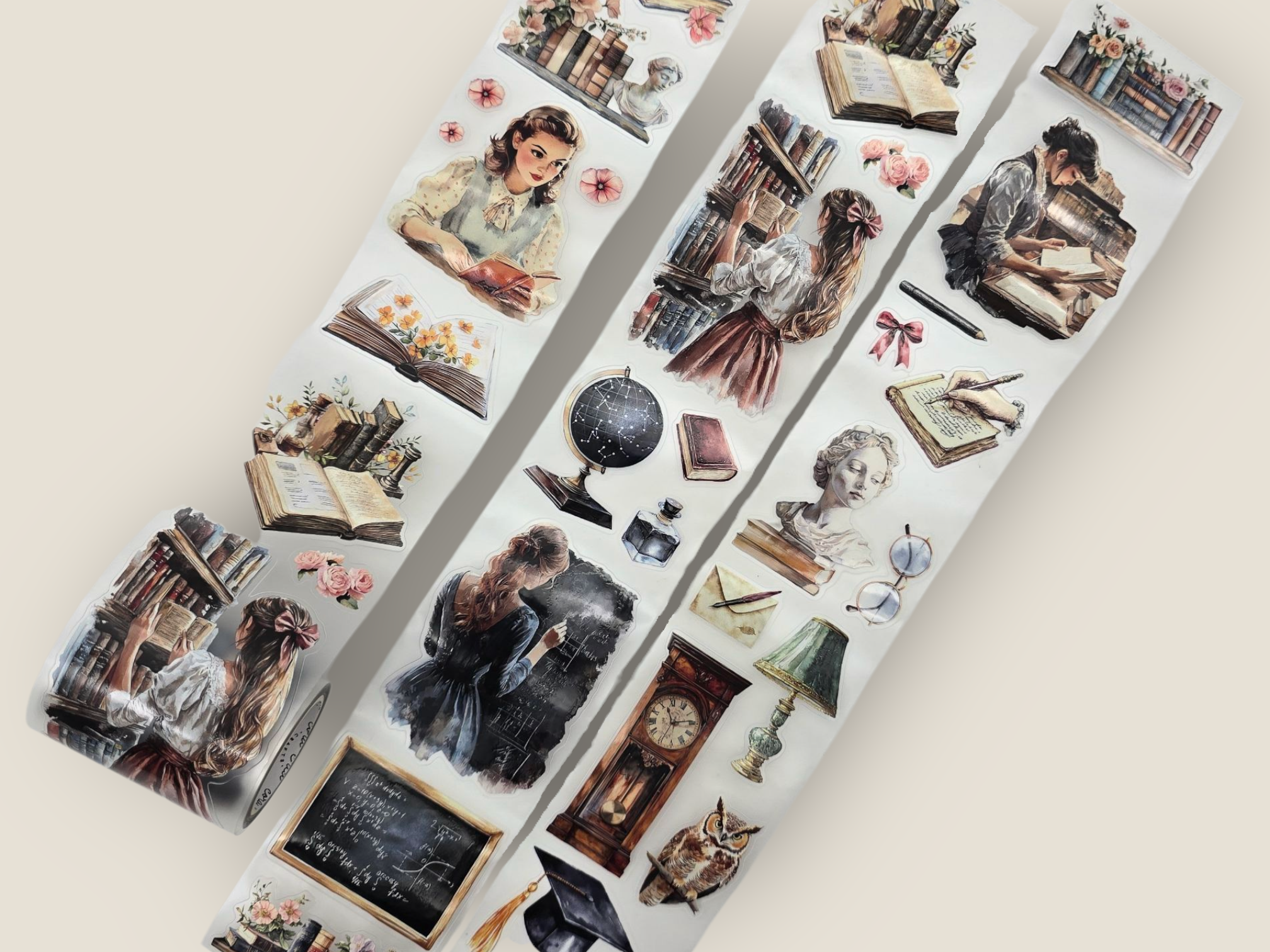 {coming soon!} Light Academia Transparent Tape