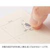 Chat Bird Clear Planner Stickers No. 2593
