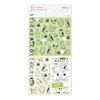 Chat Bird Clear Planner Stickers No. 2593