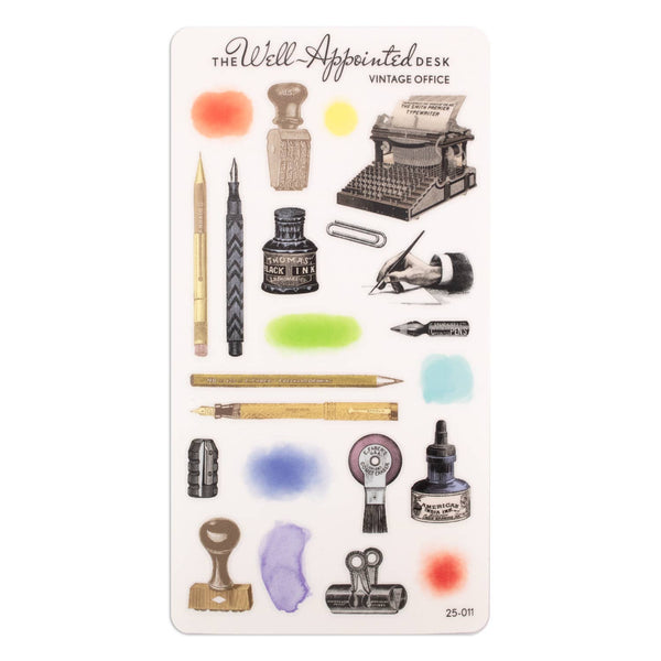 Vintage Office Sticker Sheet