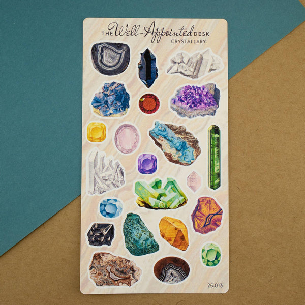 Crystallary Sticker Sheet