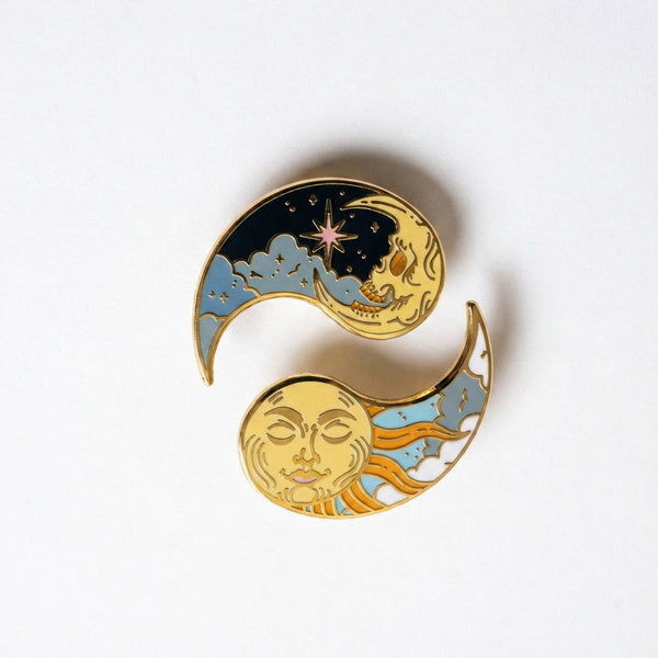 Sun and Moon Deluxe Pin Set