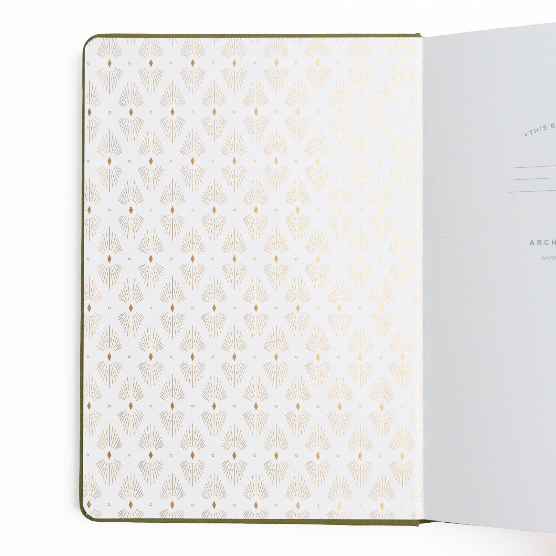 Literary Frog Hardcover Notebook