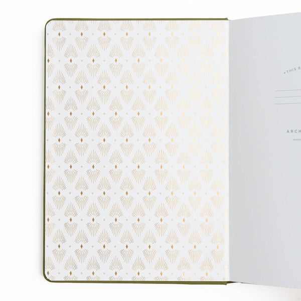 Literary Frog Hardcover Notebook