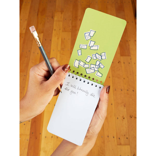 Deep Thoughts Spiral Pocket Notepad