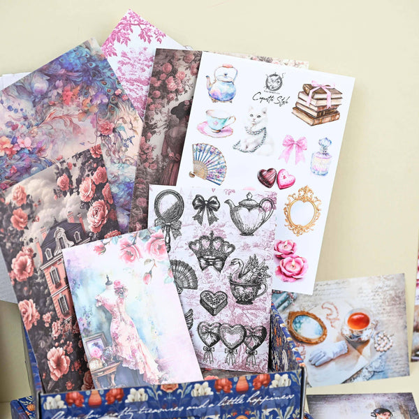 Coquette Craft & Stationery Box