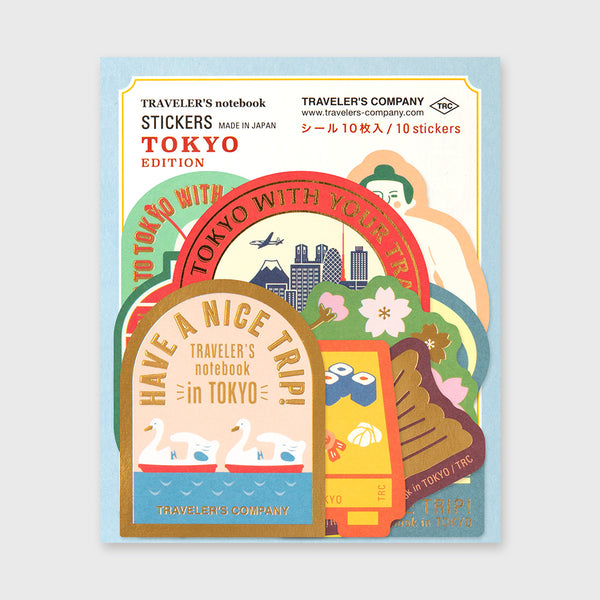 Pre-order: Tokyo Edition Sticker Set {Limited Edition} | Traveler's Notebook