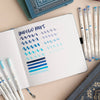 Indigo Hues 5pc Pen Sets | Acryolgraphs or Calliographs