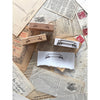 Scroll Banner Rubber Stamp