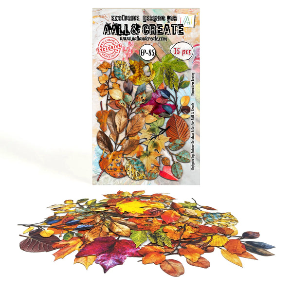 Timeworn Leaves Ephemera Die Cuts No. 85
