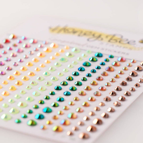 Gingerbread Adhesive Gems {Retired}