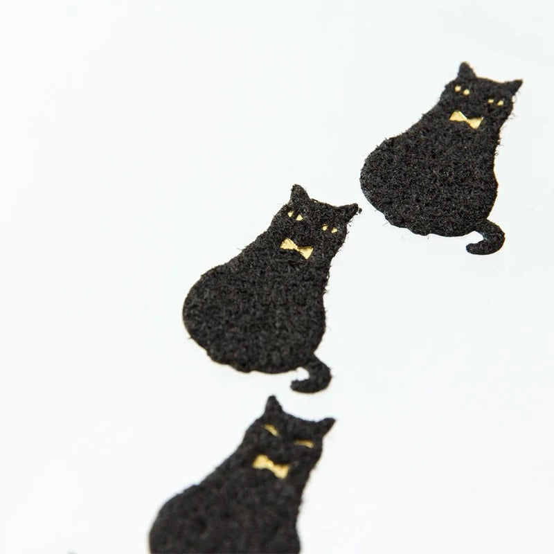 Ensemble de papeterie chat noir MD