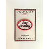 Stay Scrappy Embroidered Iron On Patch