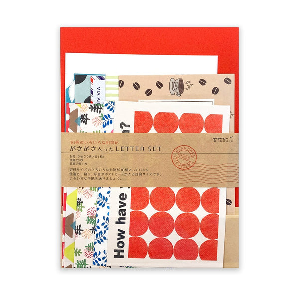 Midori Letter Set | Pattern 763: Baffling