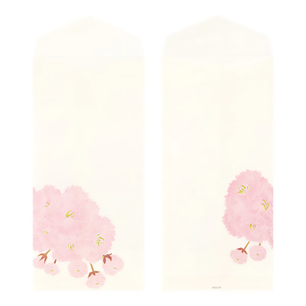Midori Envelopes | No. 126: Spring Flowers & Trees