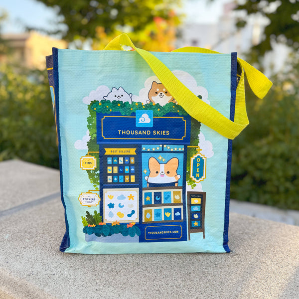 Little Kiosk Medium Shopping Bag