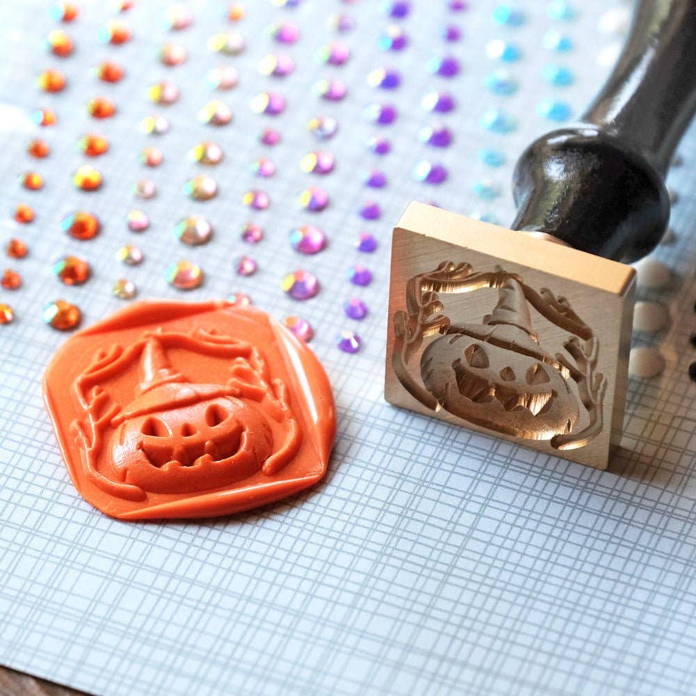 Jack-o-Lantern Wax Seal Stamp
