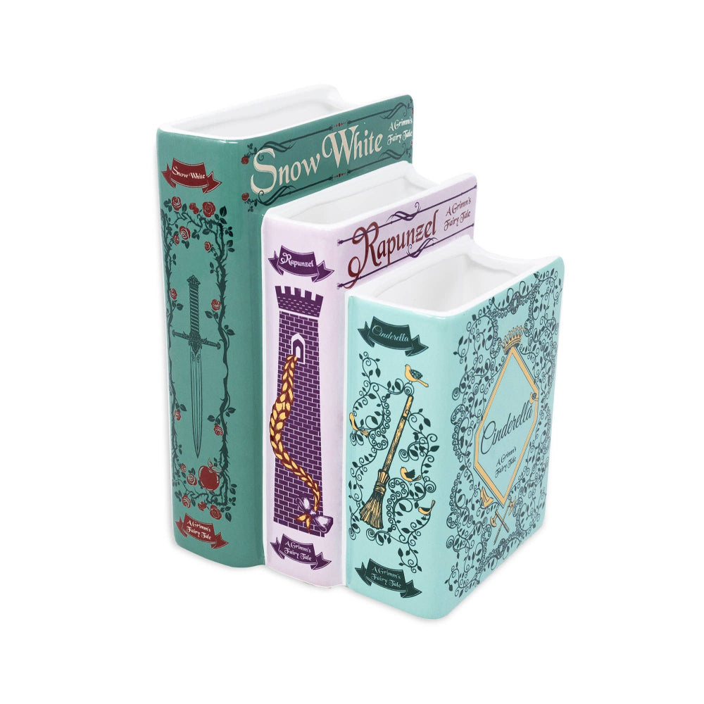Grimm's Fairy Tales Triple Book Vase