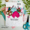 Crafty Friends 6x6 Clear Stamp Set
