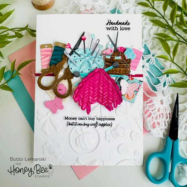 Crafty Friends Sentiments Stamp + Die Set {Bundle Deal: 10% off!}