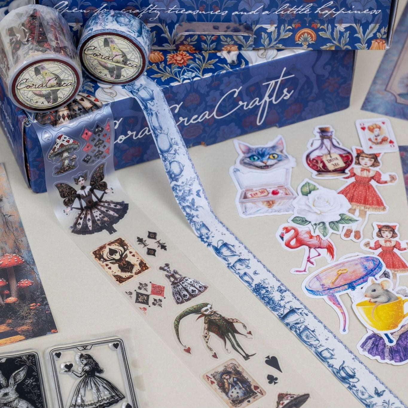 Alice Stationery & Craft Box