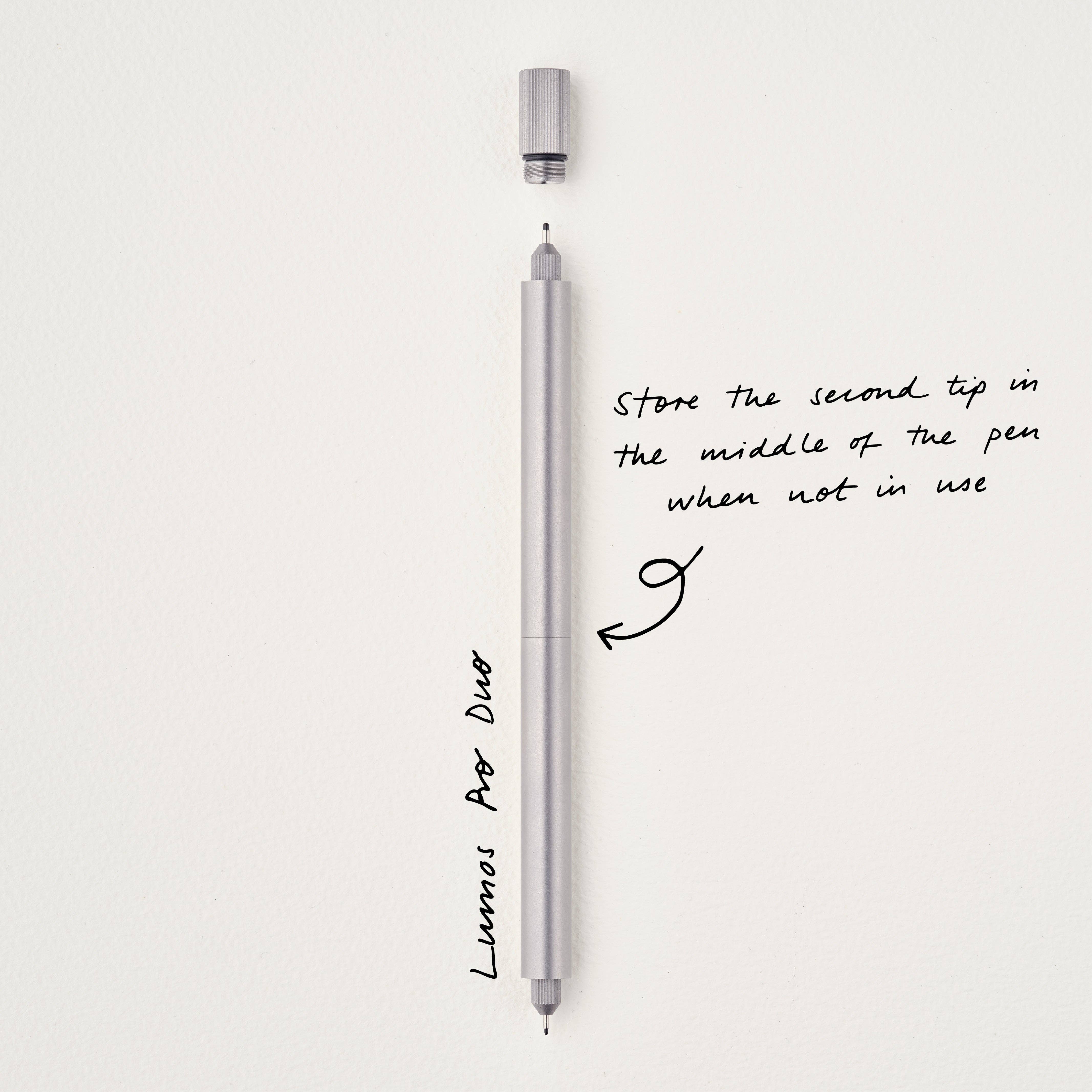 Titanium Lumos Refillable Multifunction Pen