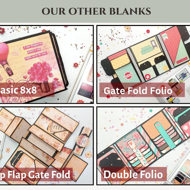 Vintage Camera Album Blank